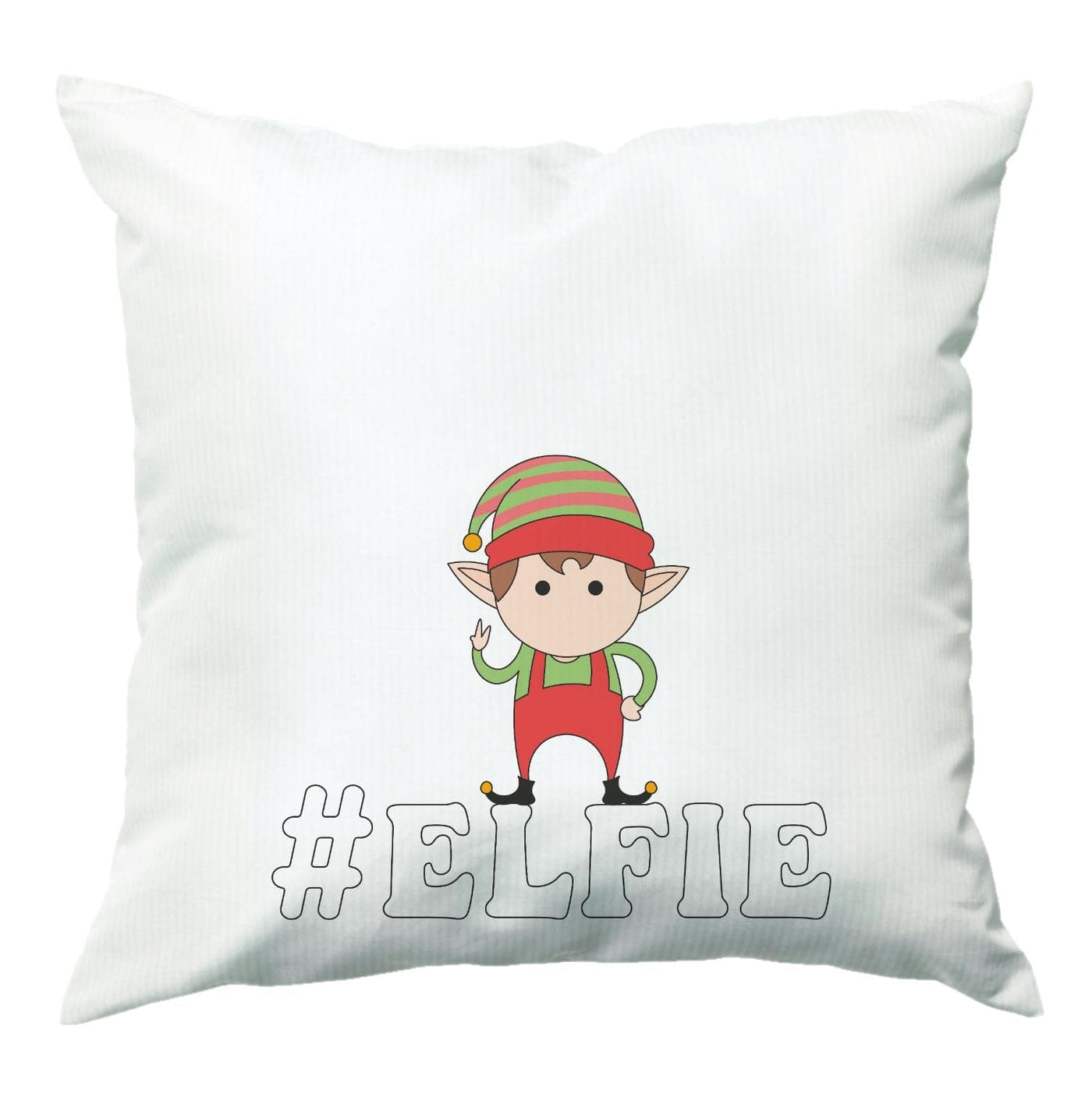 Elfie - Christmas Puns Cushion