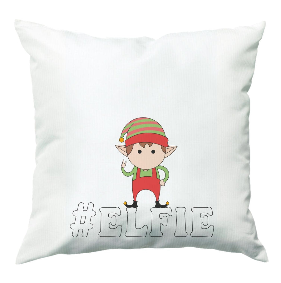 Elfie - Christmas Puns Cushion
