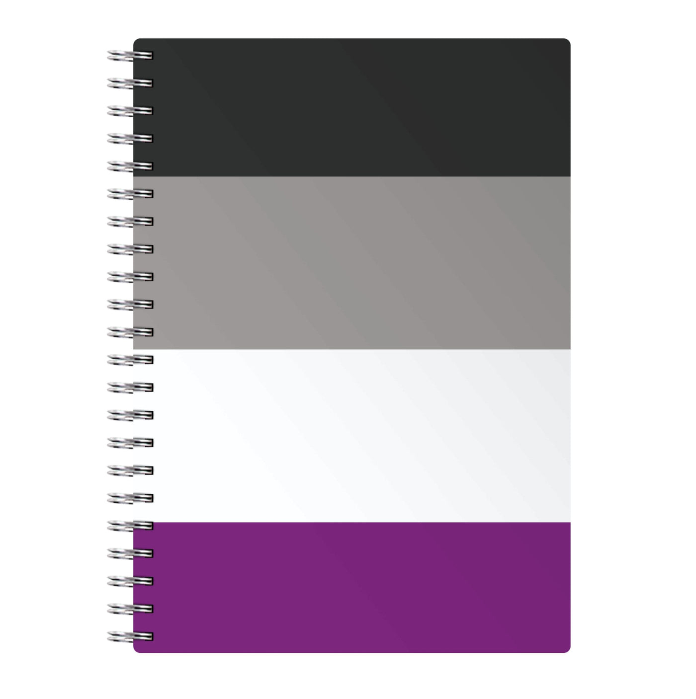 Asexual Flag - Pride Notebook
