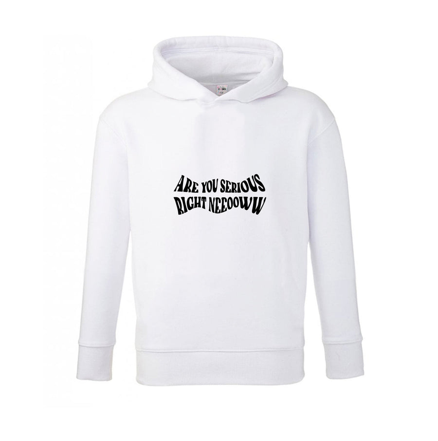 Are You Serious Right Now - Speed Kids Hoodie