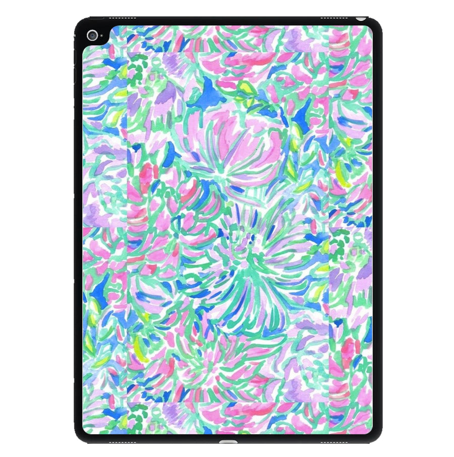 Colourful Floral Painting iPad Case