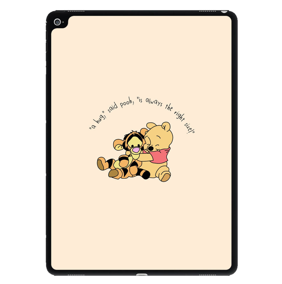 A Hug Said Pooh - Winnie The Pooh iPad Case