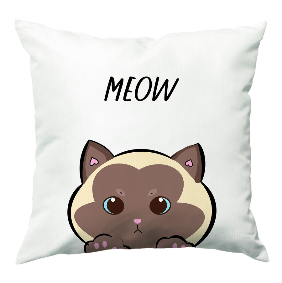 Meow Green - Cats Cushion