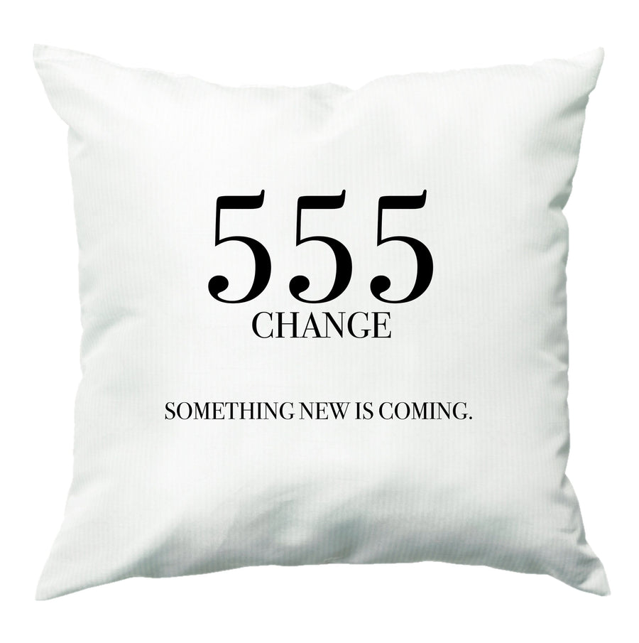 555 - Angel Numbers Cushion