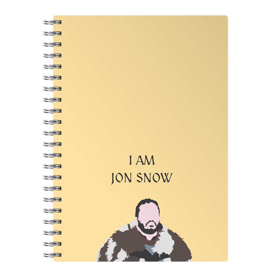 I Am Jon Snow - Game Of Thrones Notebook