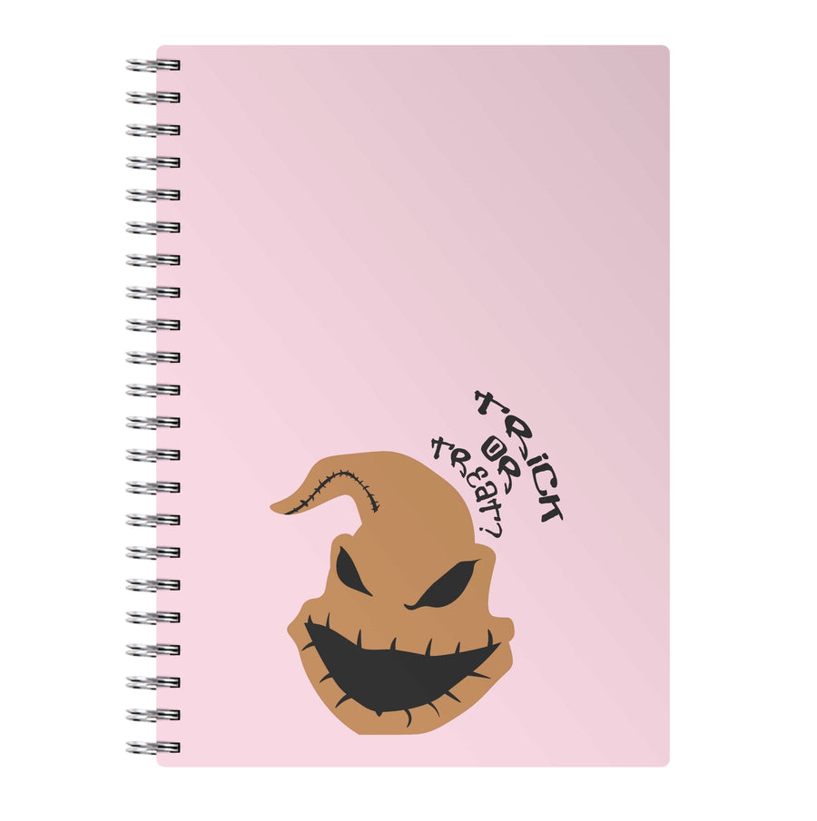 Trick Or Treat? - The Nightmare Before Christmas Notebook