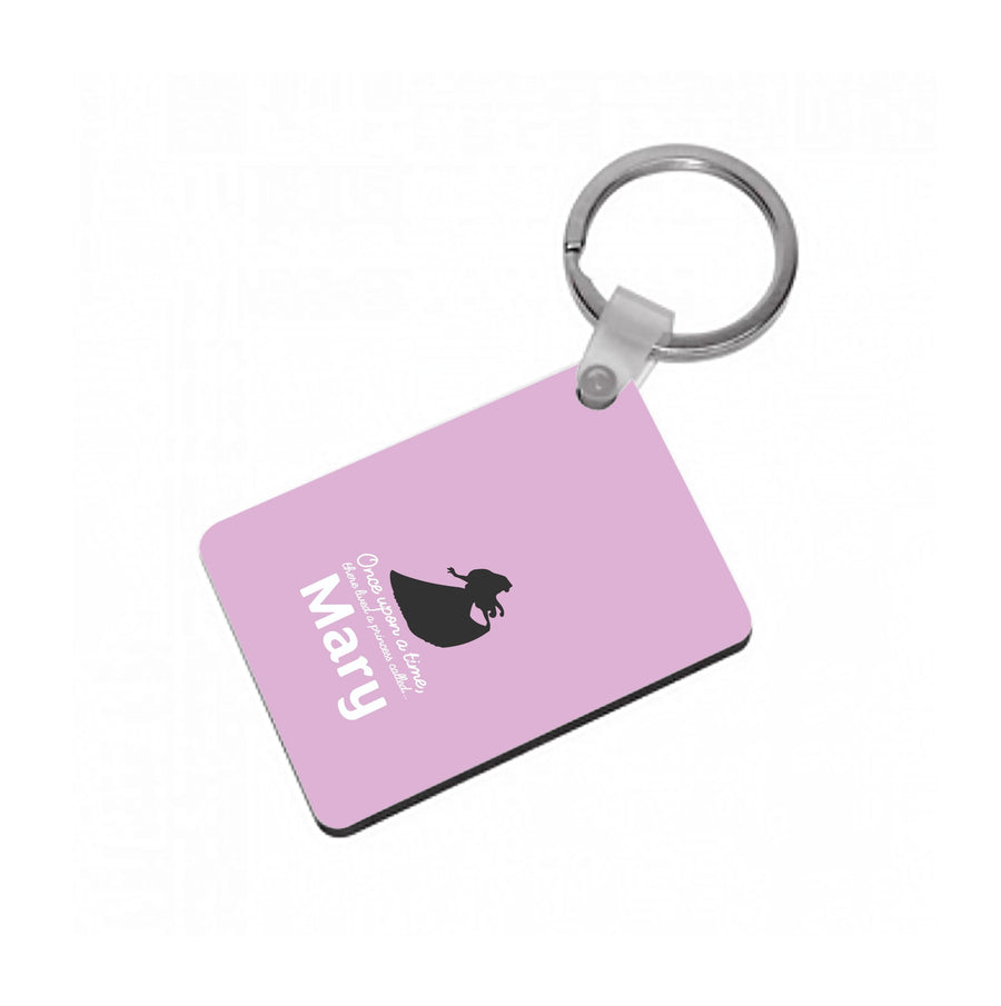 Once Upon A Time There Lived A Princess - Personalised Disney  Keyring