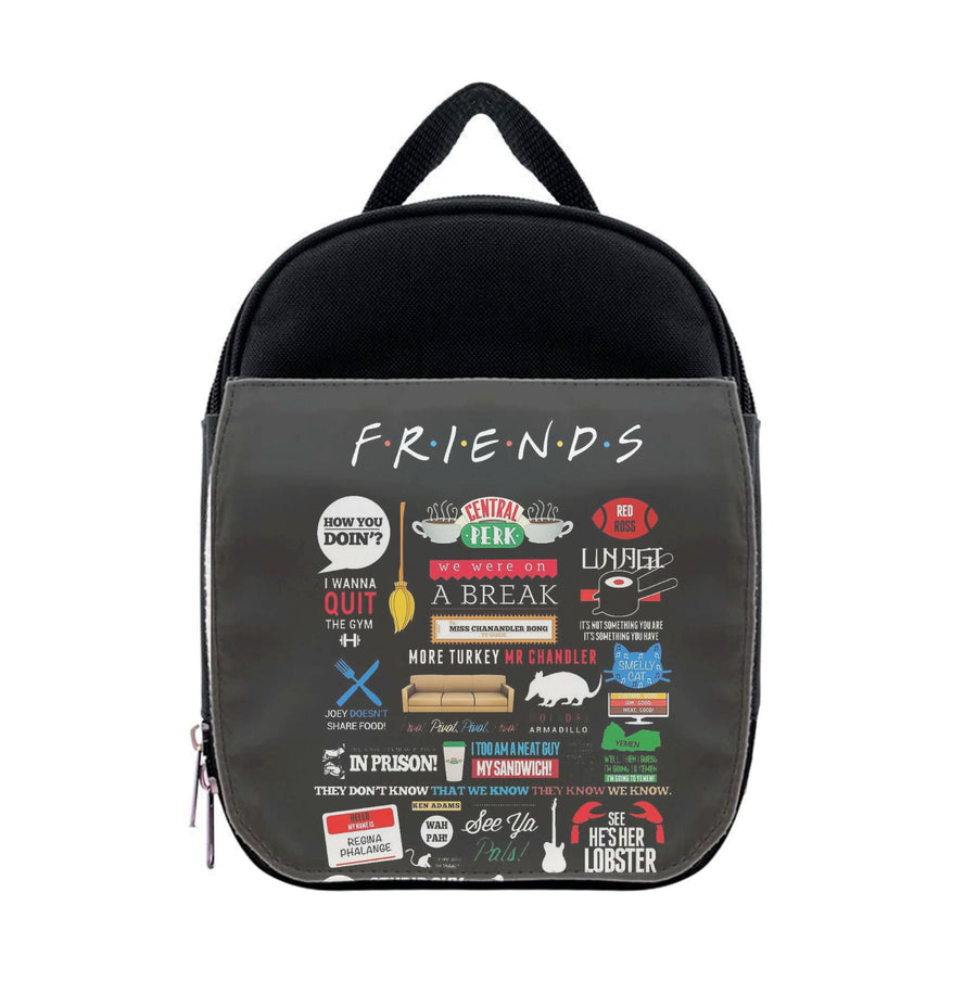 All The Quotes - Friends Lunchbox