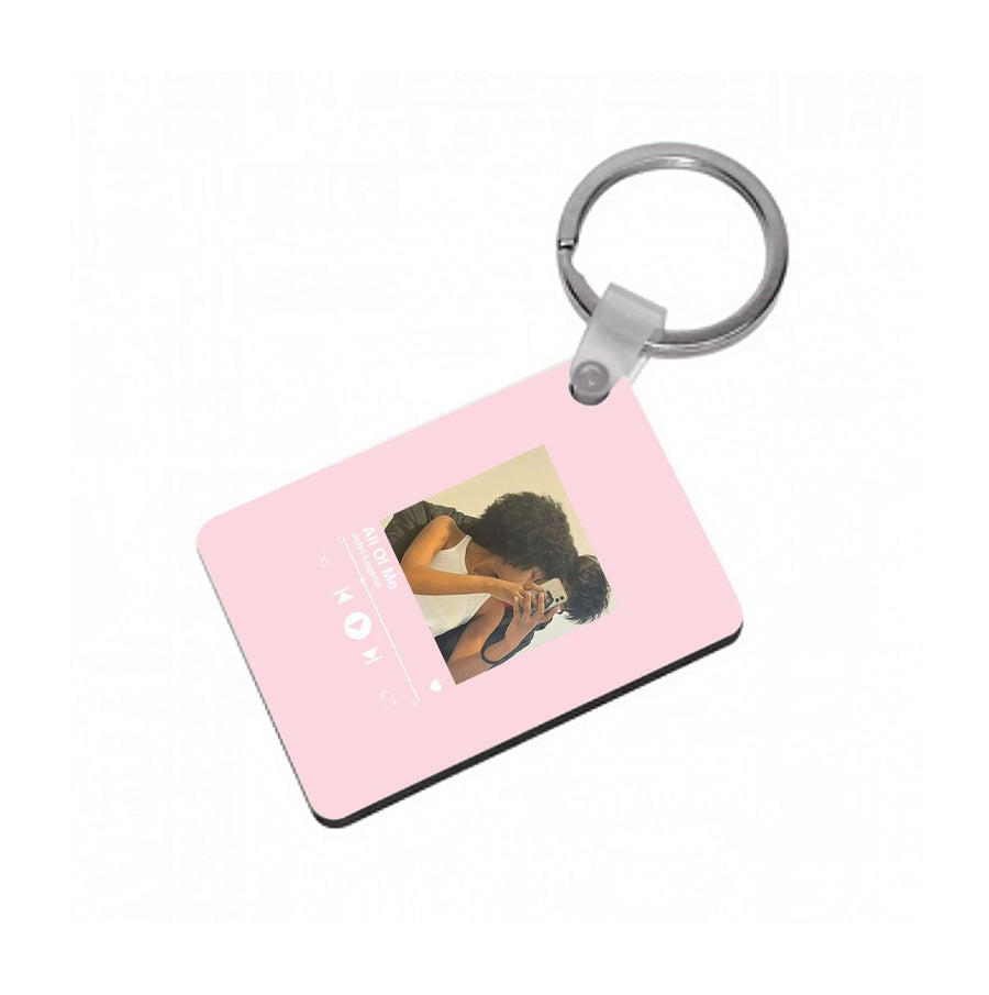 Album Cover - Personalised Couples Keyring