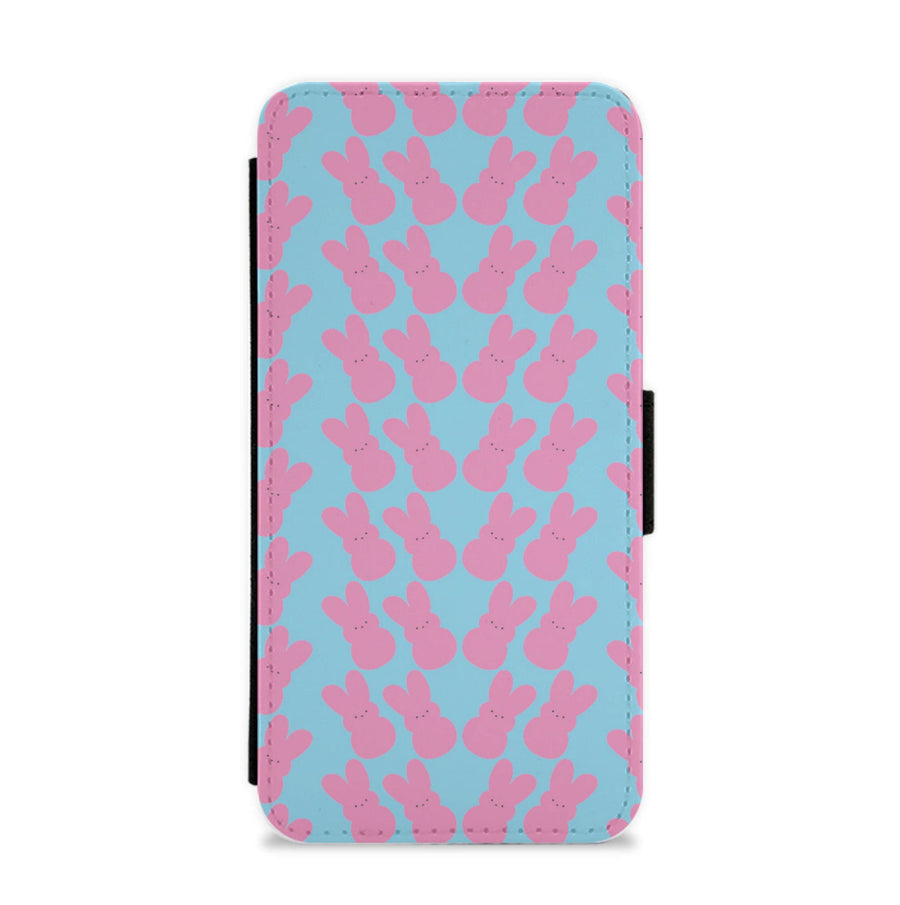 Bunny Pattern - Lil Peep Flip / Wallet Phone Case