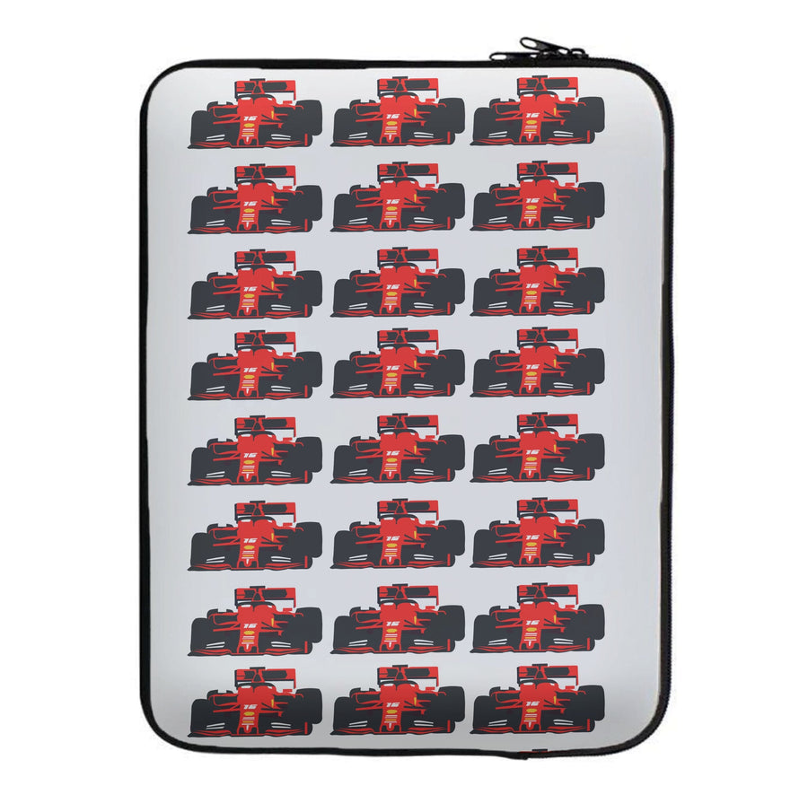 F1 Car Collage Laptop Sleeve