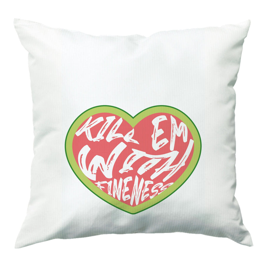 Kill Em With Kindness - Summer Quotes Cushion