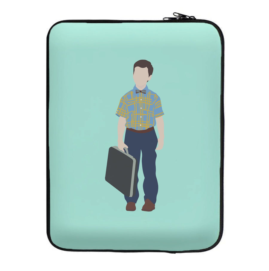 First Day - Young Sheldon Laptop Sleeve