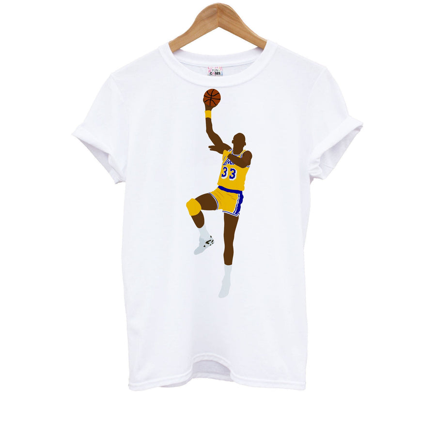 Kareem Abdul-Jabbar - Basketball Kids T-Shirt