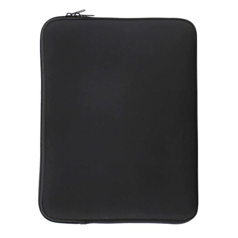 Black Floral Pattern Laptop Sleeve
