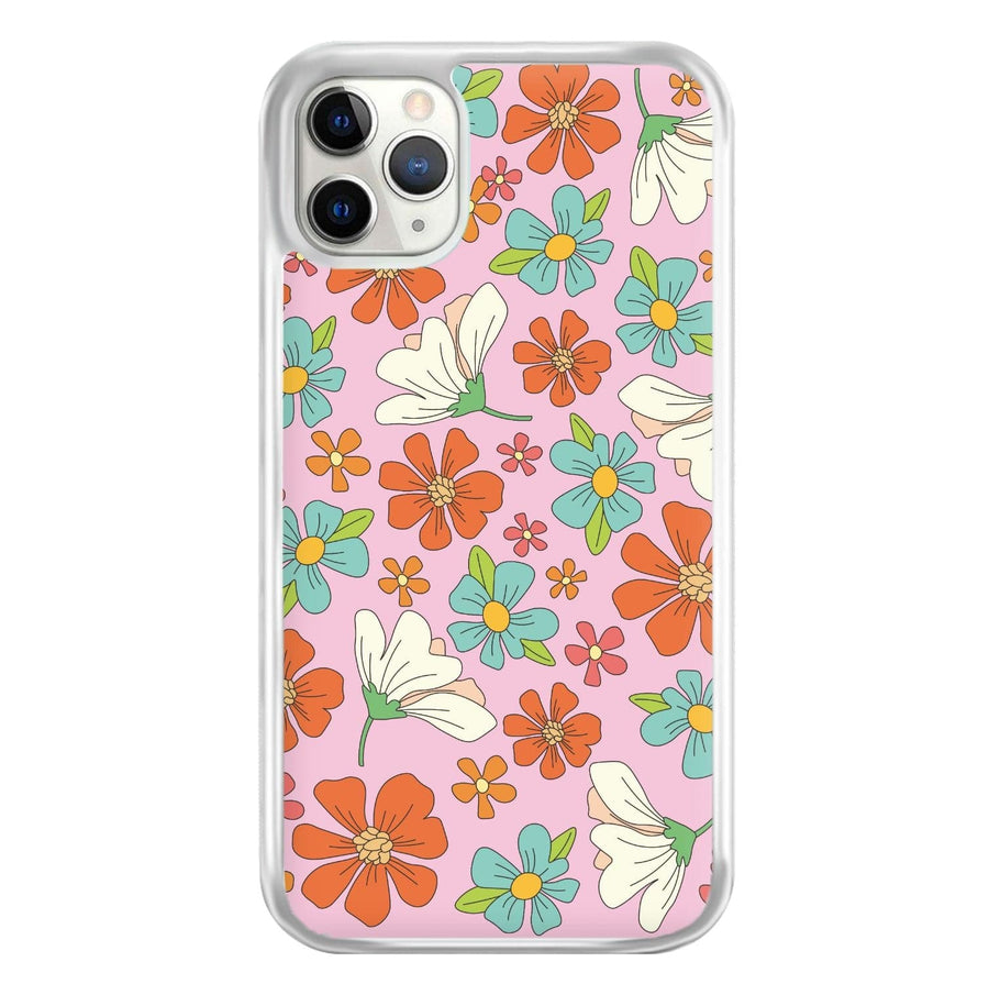 Pink Flower Pattern - Mothers Day Phone Case