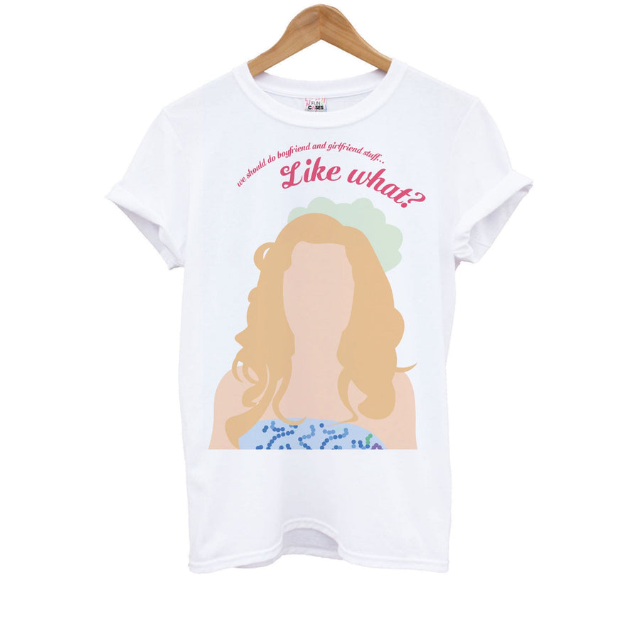 Like What? - Margot Robbie Kids T-Shirt