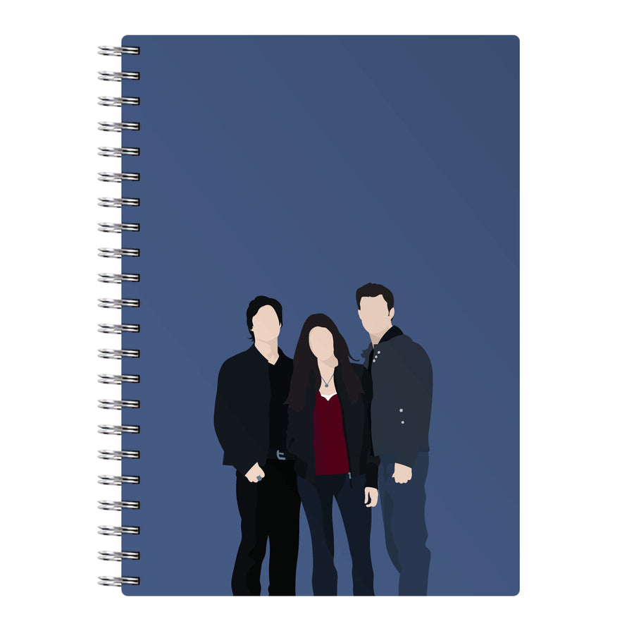 Main Characters - Vampire Diaries Notebook