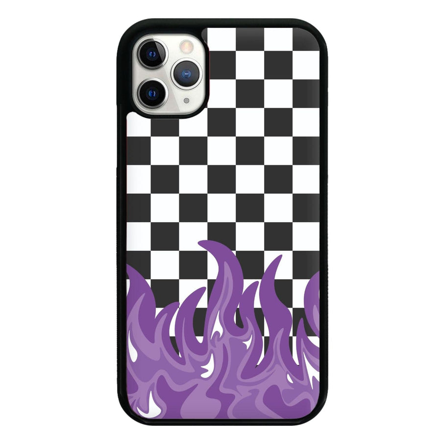 Purple Flame - Skate Aesthetic  Phone Case