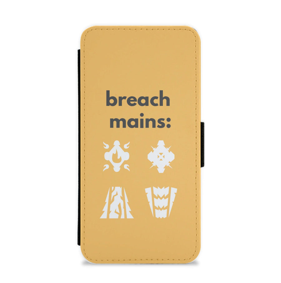 Breach Mains - Valorant Flip / Wallet Phone Case