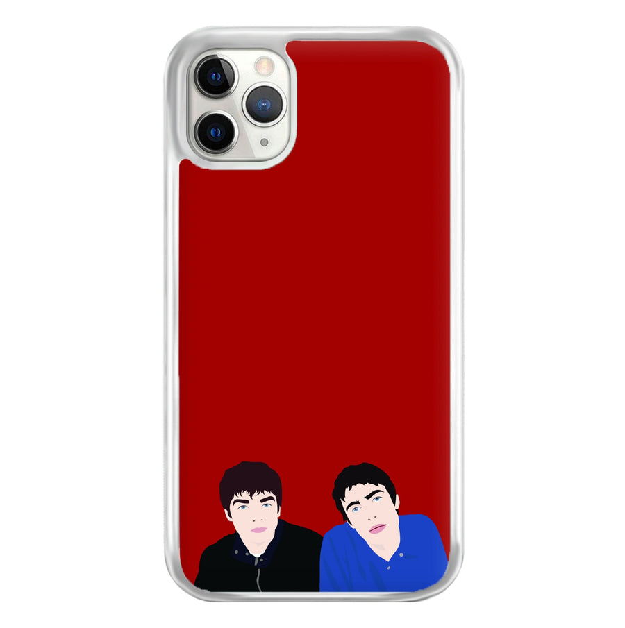 Noel And Liam Gallagher - Oasis Phone Case