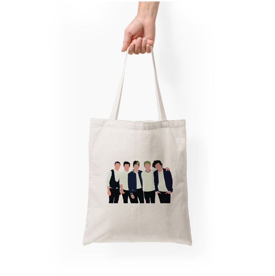 Old Members - One Direction Tote Bag