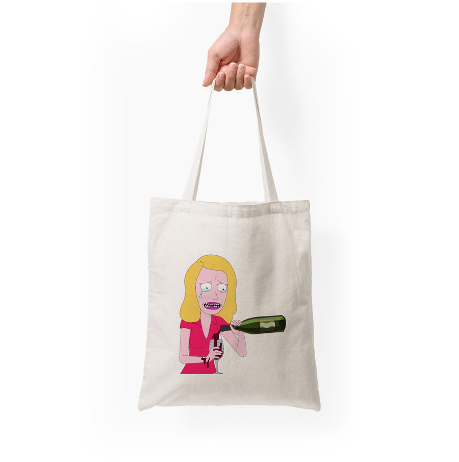 Beth Crying - Rick And Morty Tote Bag