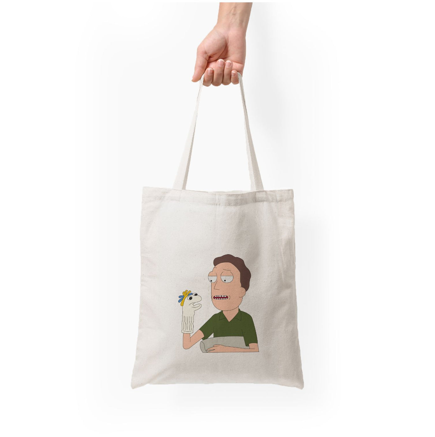 Puppet - Rick And Morty Tote Bag