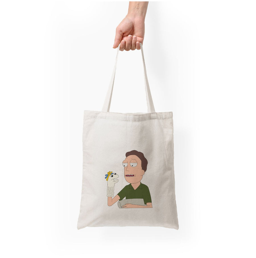 Puppet - Rick And Morty Tote Bag