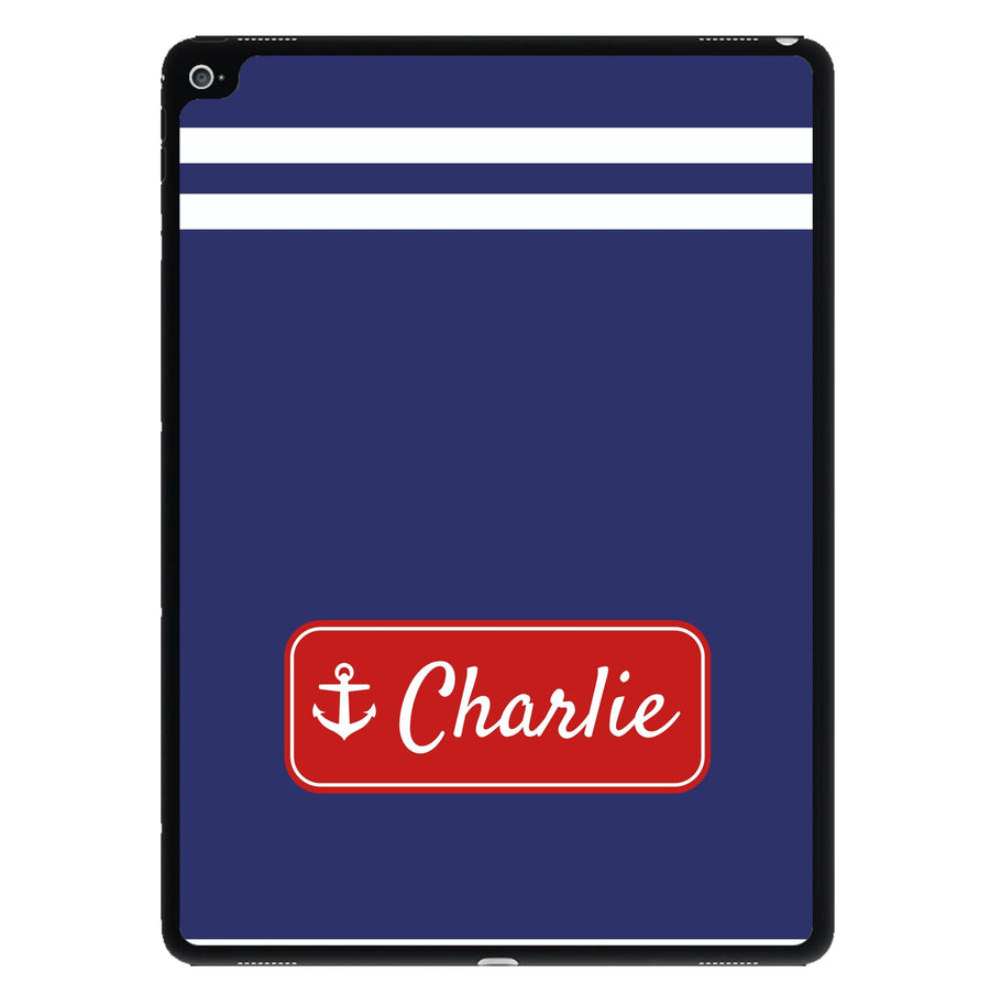 Scoops Ahoy Name Tag - Personalised Stranger Things iPad Case