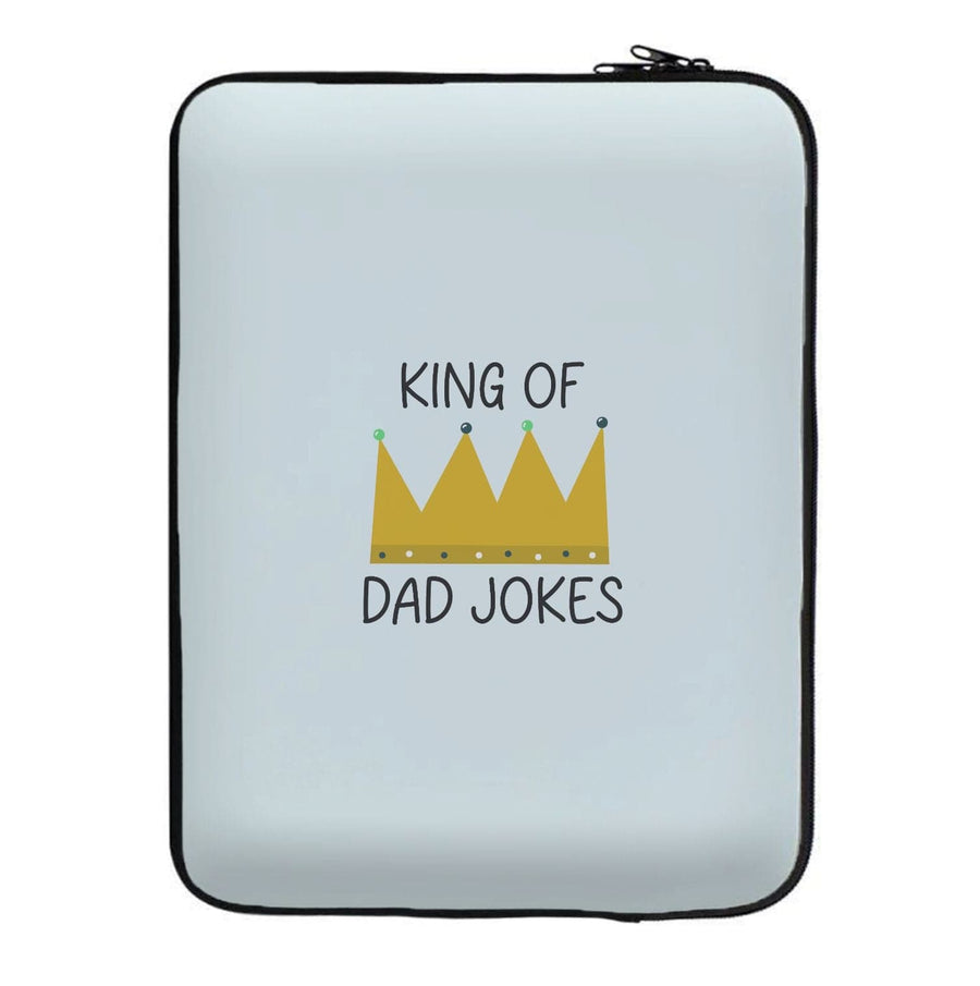 King Of Dad Jokes - Fathers Day Laptop Sleeve