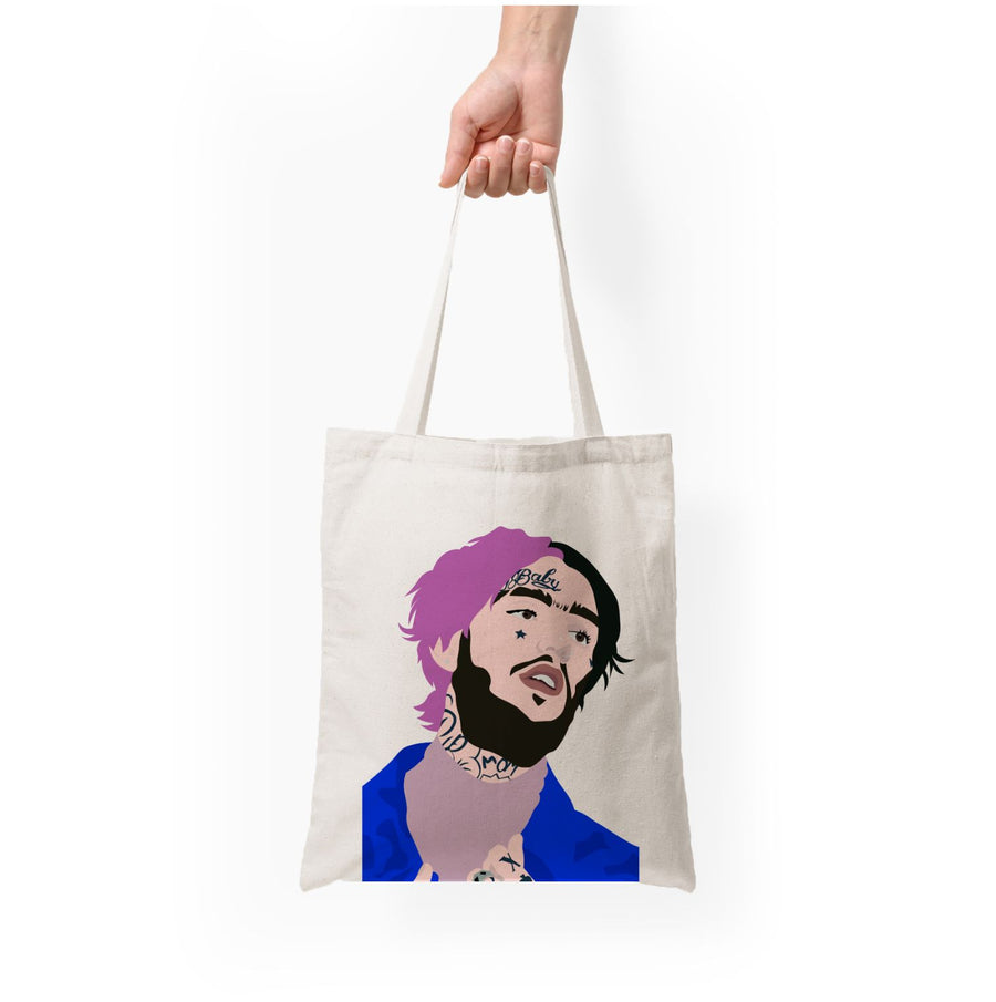 Pink And Black Hair - Lil Peep Tote Bag