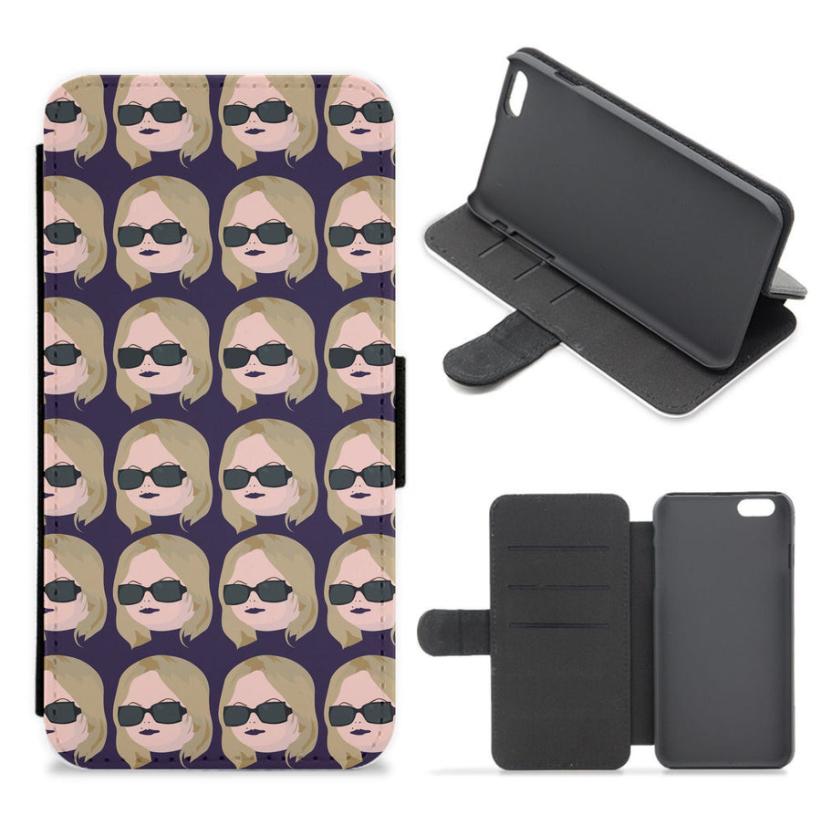 Tiffany Pattern - Chucky Flip / Wallet Phone Case