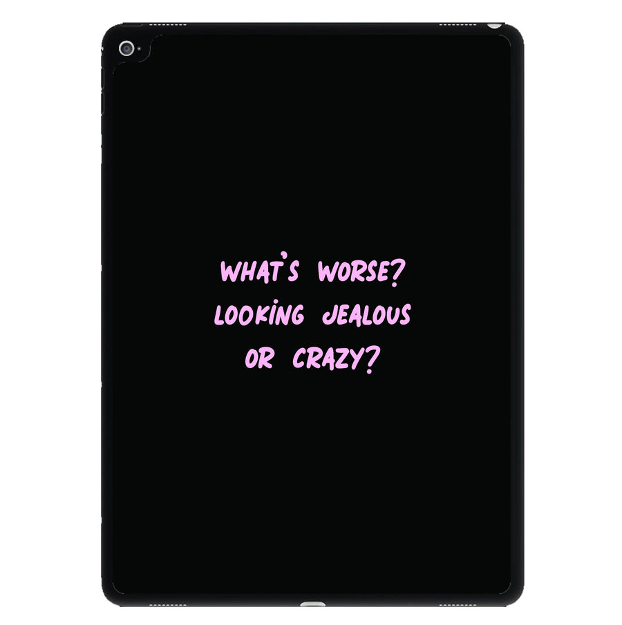 What's Worse? - Beyonce iPad Case