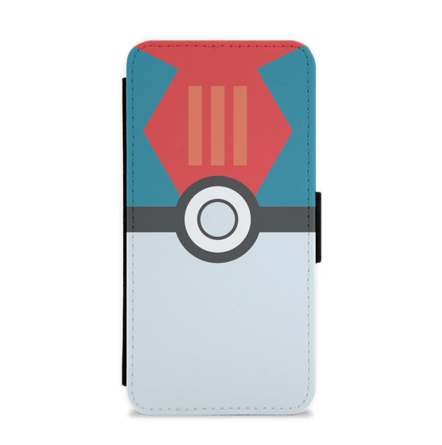 Lure Ball Blue - Pokemon Flip / Wallet Phone Case
