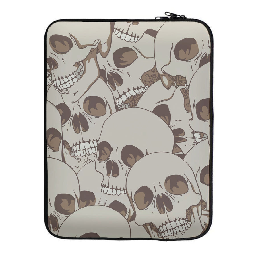 Skull Pattern - Halloween Laptop Sleeve