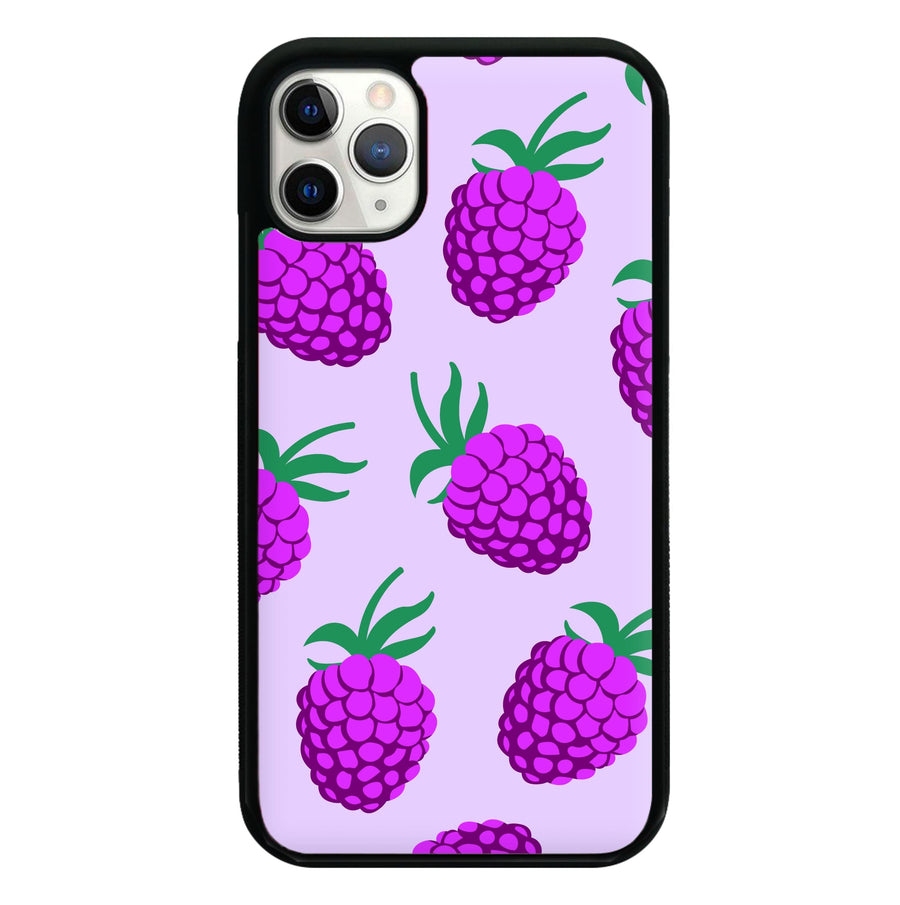 Rasberries - Fruit Patterns Phone Case