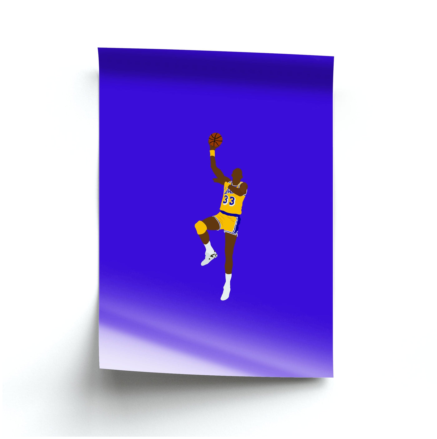 Kareem Abdul-Jabbar - Basketball Poster