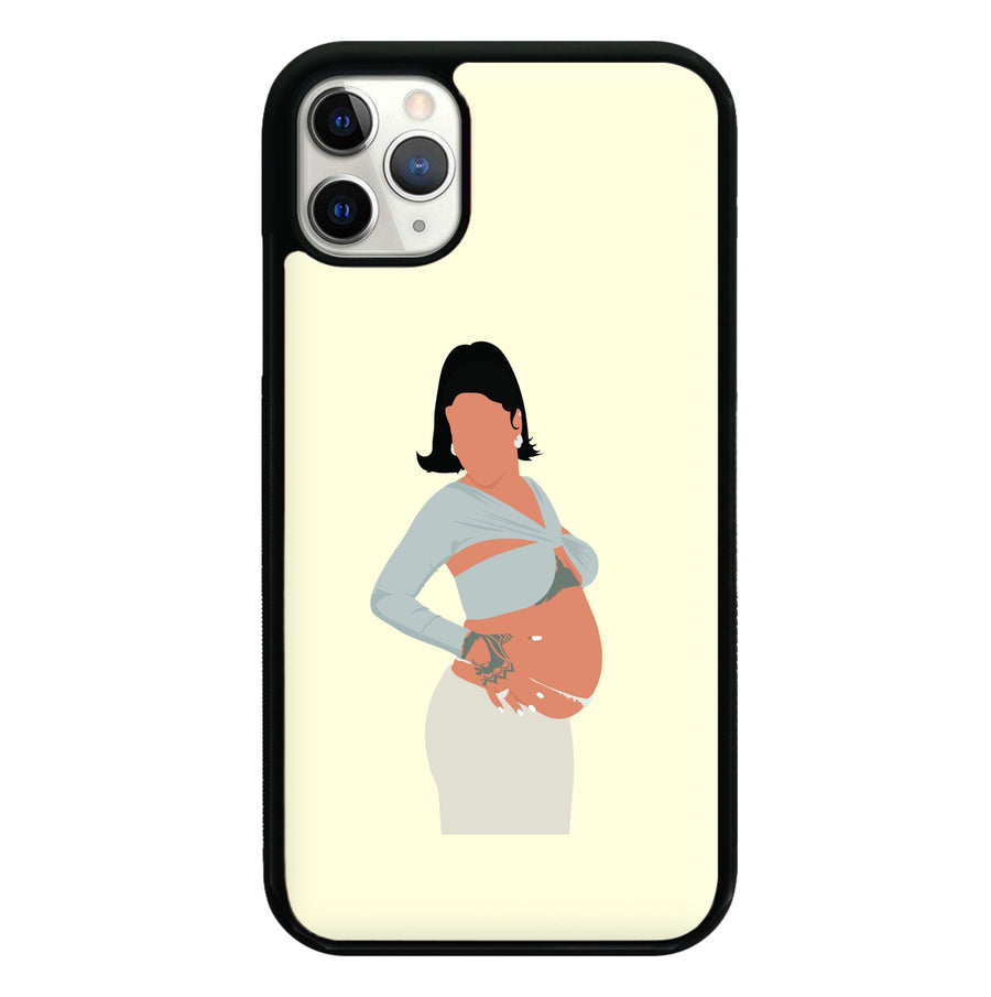 Pregnancy Announcement - Rihanna Phone Case