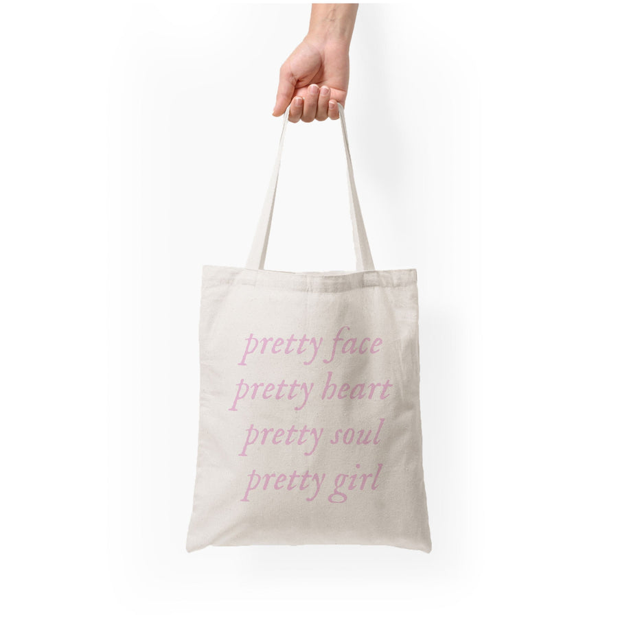 Pretty Girl - Clean Girl Aesthetic Tote Bag