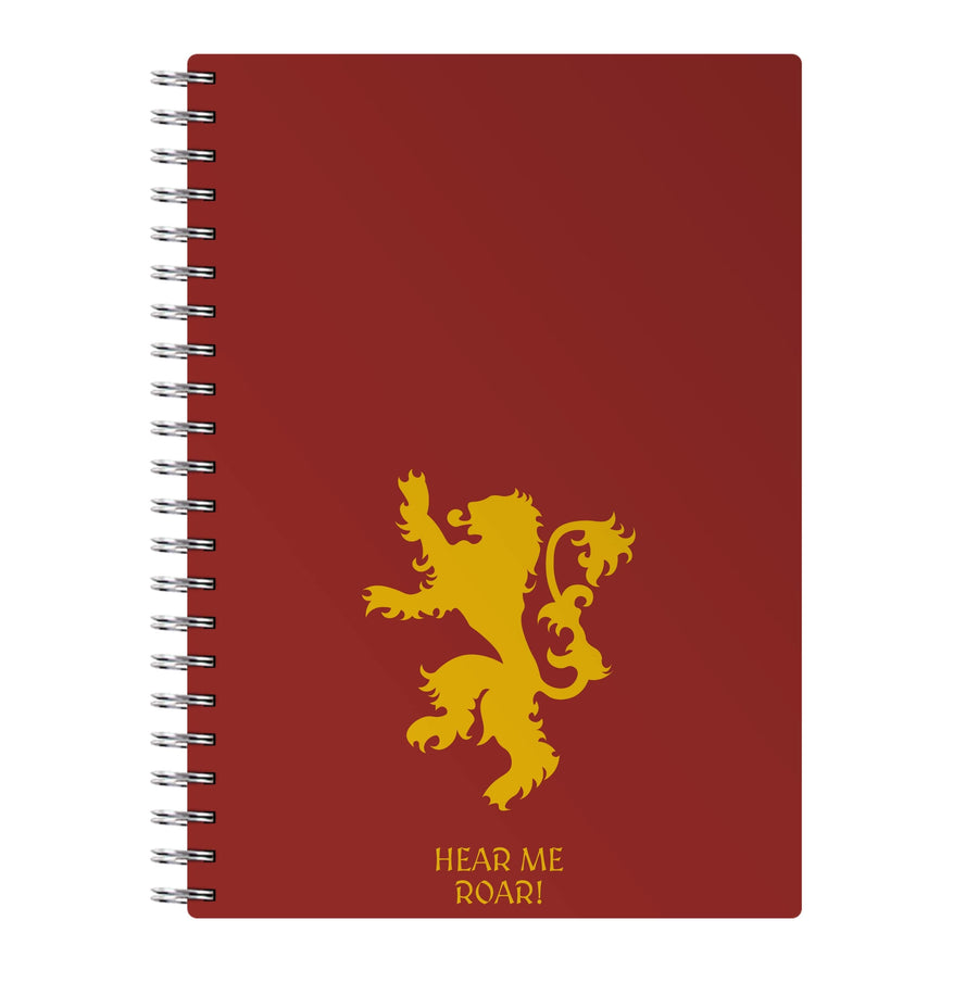 Hear Me Roar! - Game Of Thrones Notebook