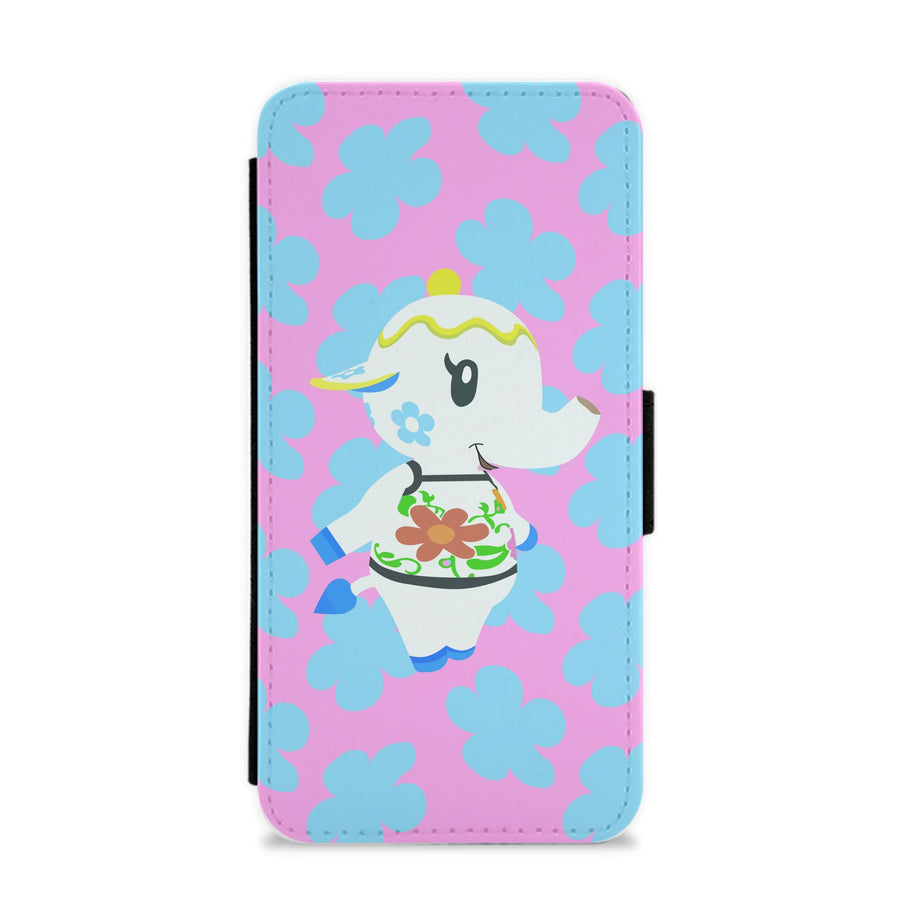 Tia - Animal Crossing Flip / Wallet Phone Case