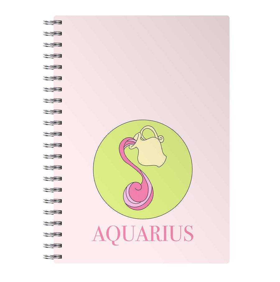 Aquarius - Tarot Cards Notebook