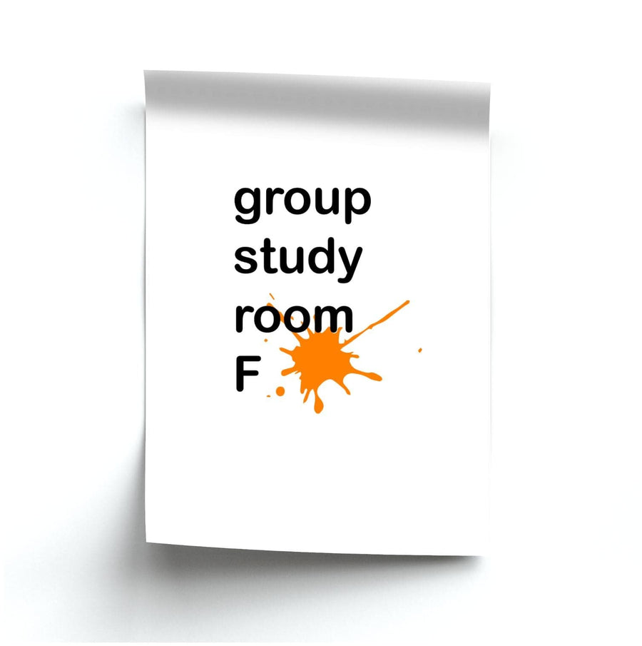 Group Study Room F - Community Poster