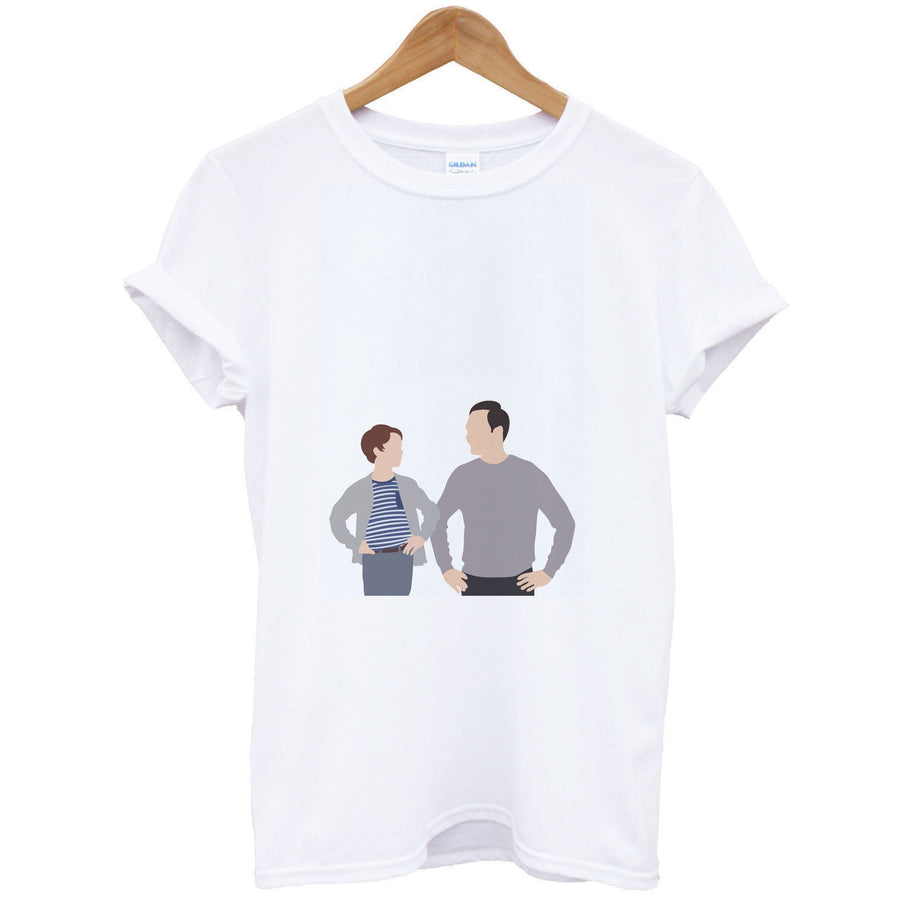 Big And Little Sheldon - Young Sheldon T-Shirt