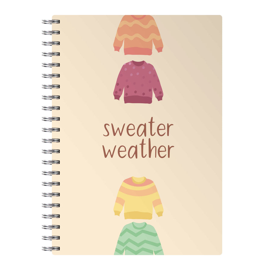 Sweater Weather - Autumn Notebook