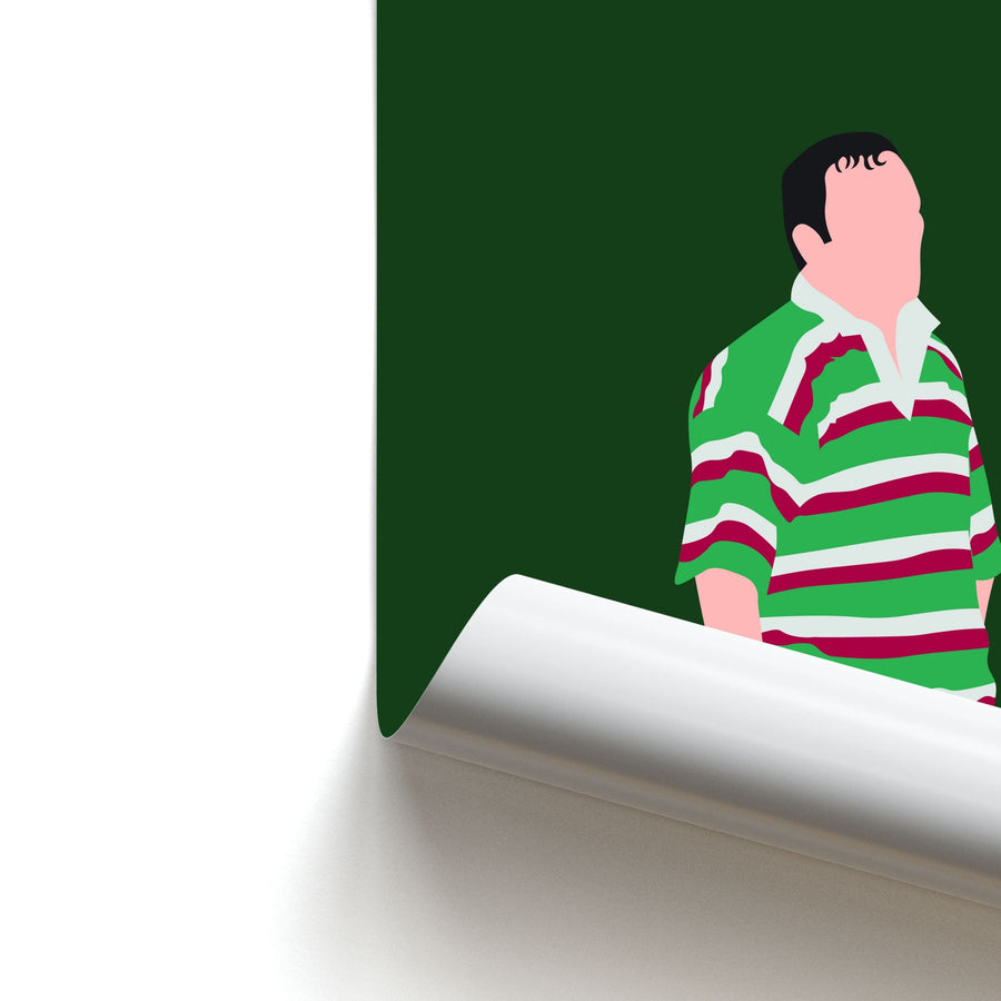Martin Johnson - Rugby Poster