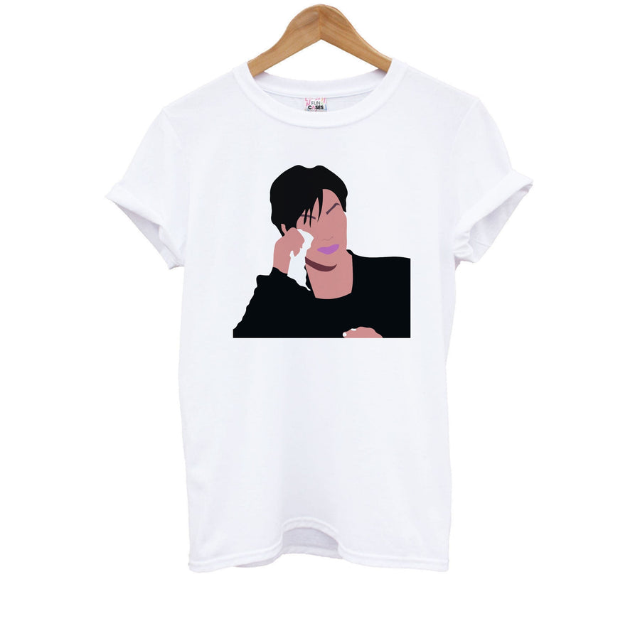 Crying - Kris Jenner Kids T-Shirt