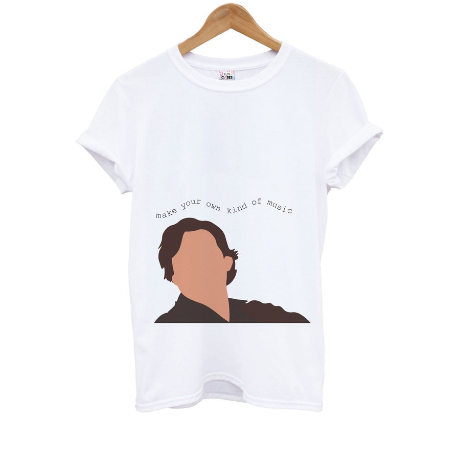 Make Your Own Kind Of Music - Pedro Pascal Kids T-Shirt