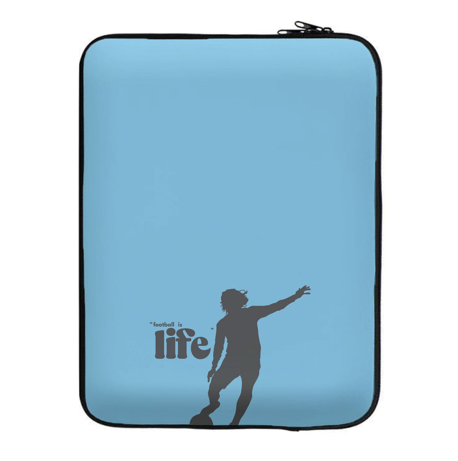 Football Is Life - Ted Lasso Laptop Sleeve